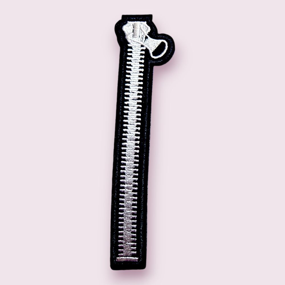 Iron‎ On Patch-Crafts Material DIY Applique-Zipper